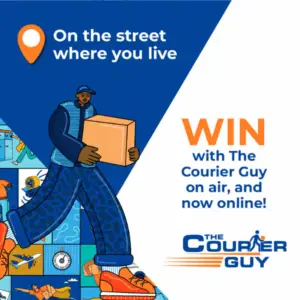 Win with Hot 102.7 and Courier guy